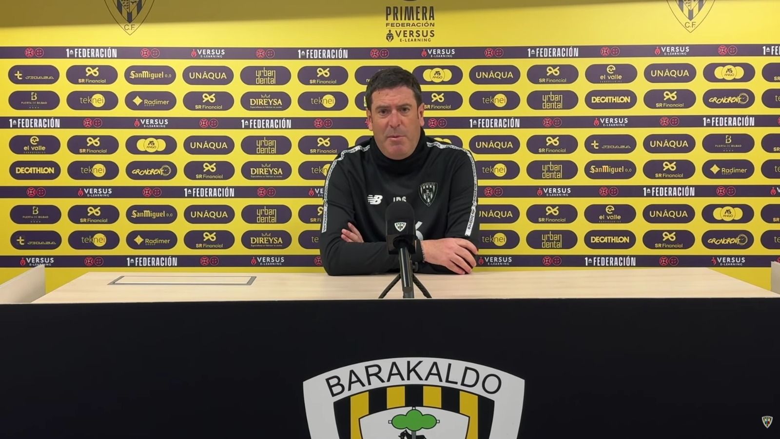 Imanol de la Sota, en rueda de prensa