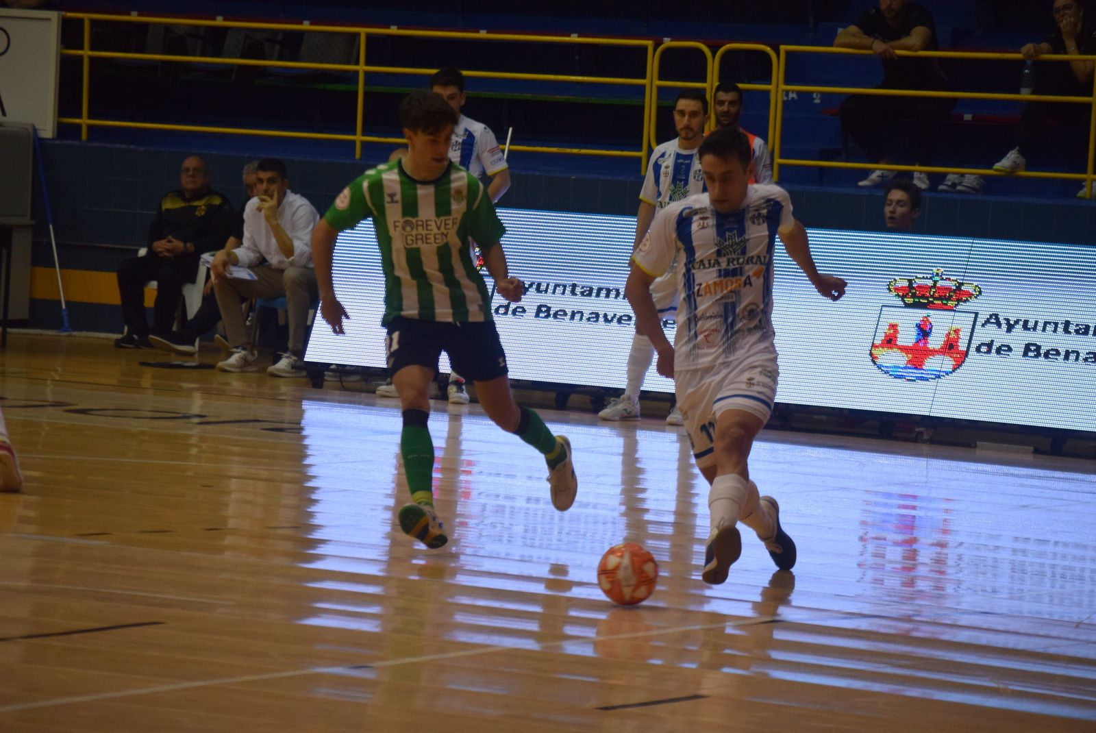 Atlético Benavente Real Betis Futsal. Archivo Atlético Benavente Real Betis Futsal. Archivo