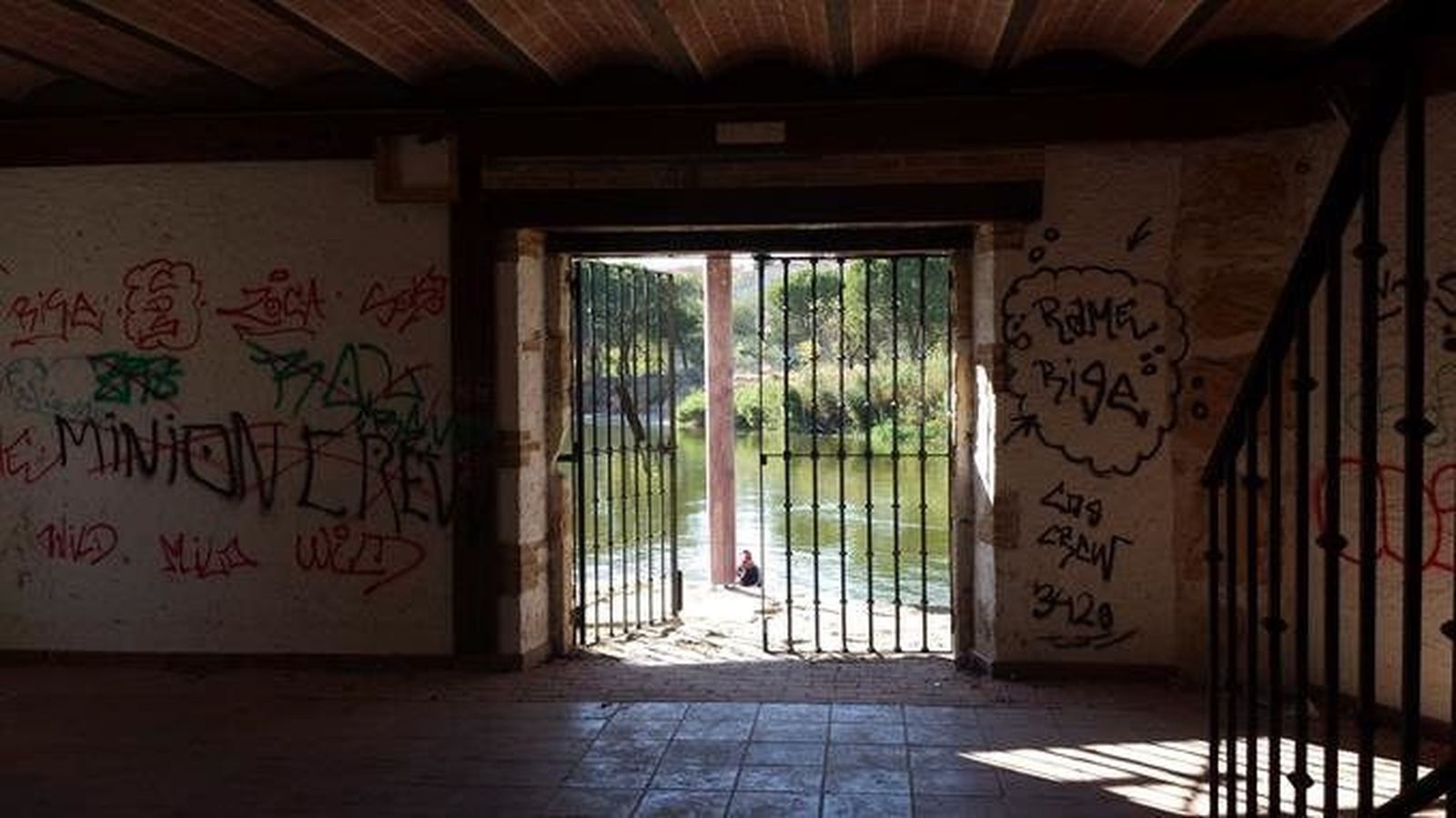 El concejal de Turismo, tranquilo porque en las aceñas de Cabañales “no se puede robar más”