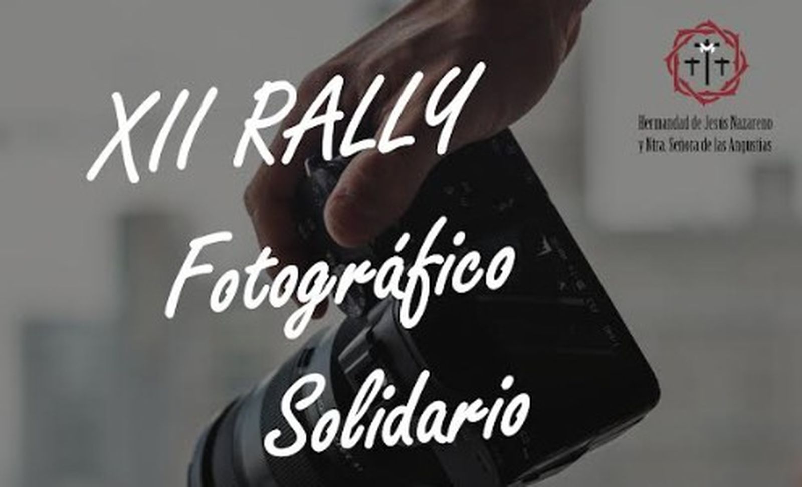 Cartel del 'Rally Fotográfico Solidario' de la Hermandad de Jesús Nazareno y Ntra. Señora de las Angustias de Béjar