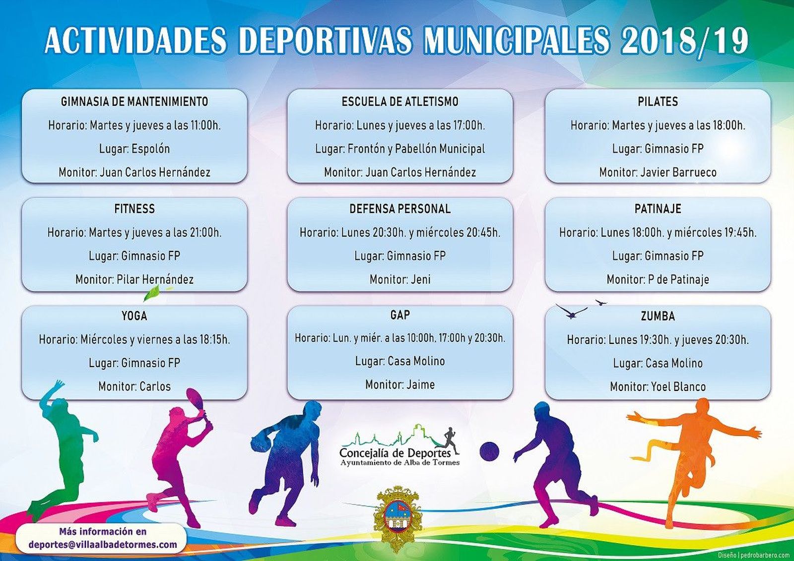 Actividades deportivas Alba de Tormes