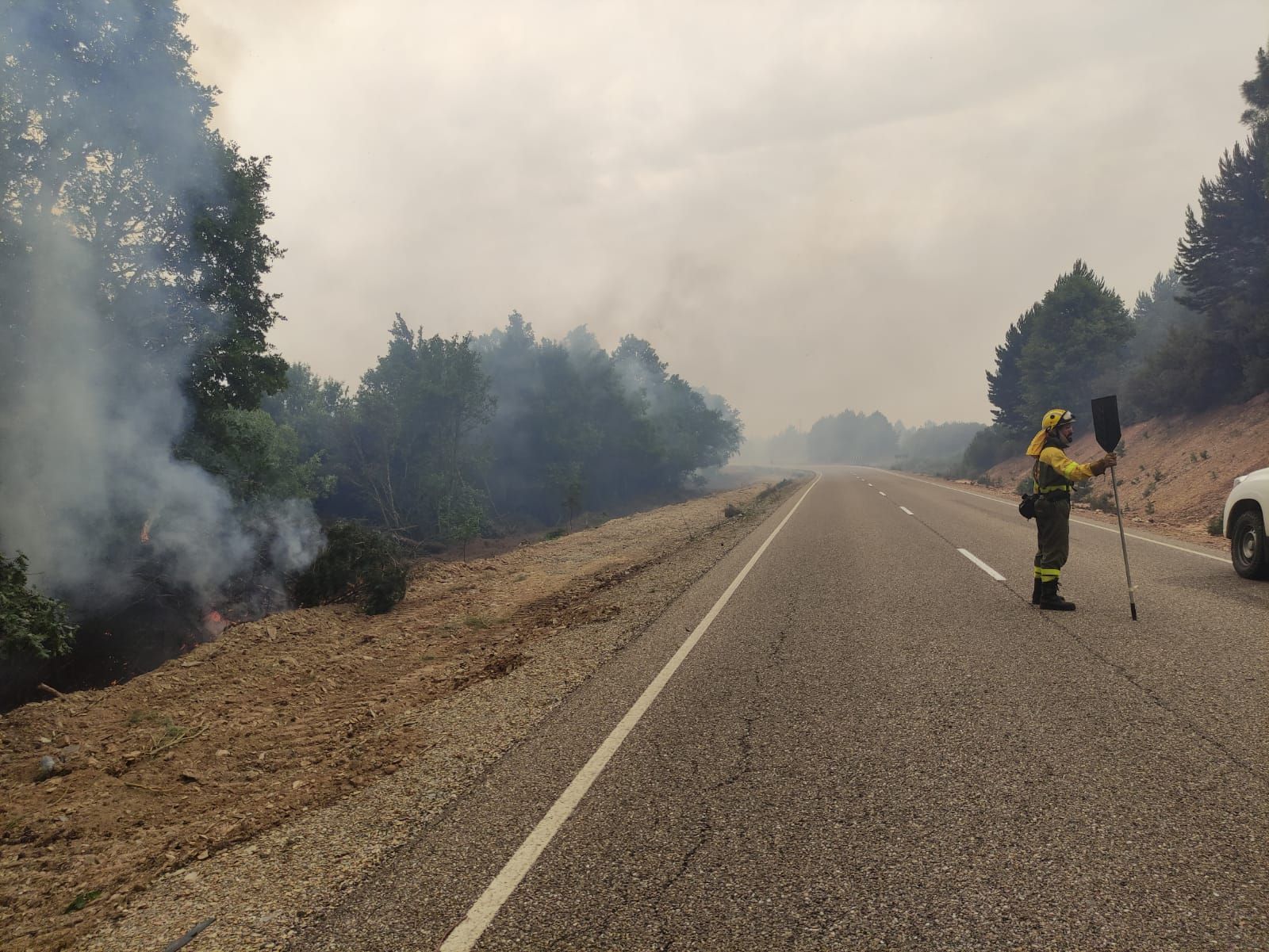 Incendio Sierra de la Culebra