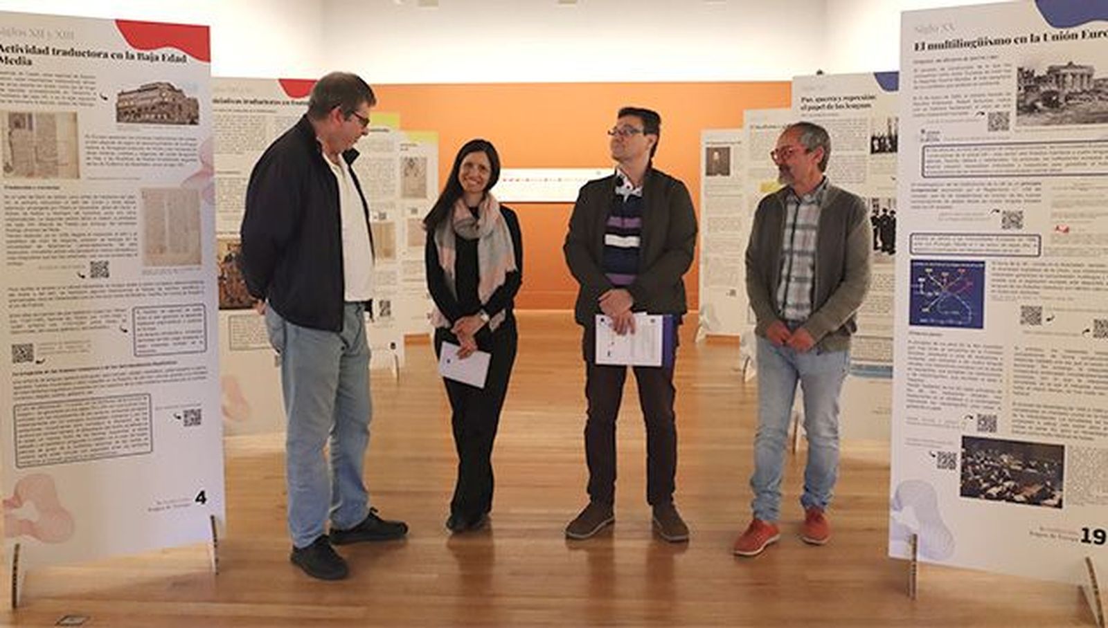 Un recorrido histórico por la traducción en Europa, a través de una exposición en el Patio de Escuelas Menores   USAL