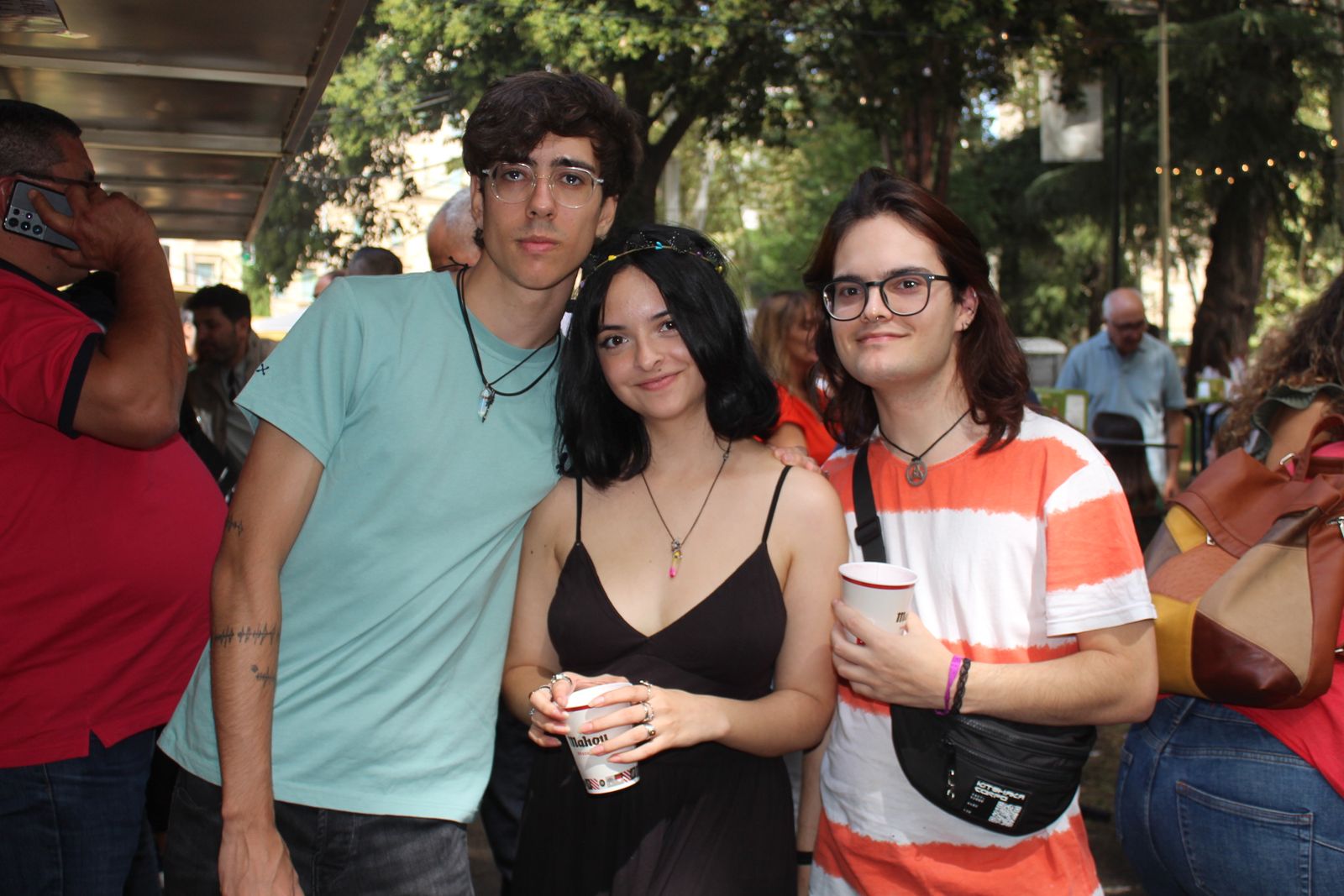 Ambiente en la Feria de Día en el mediodía de este viernes