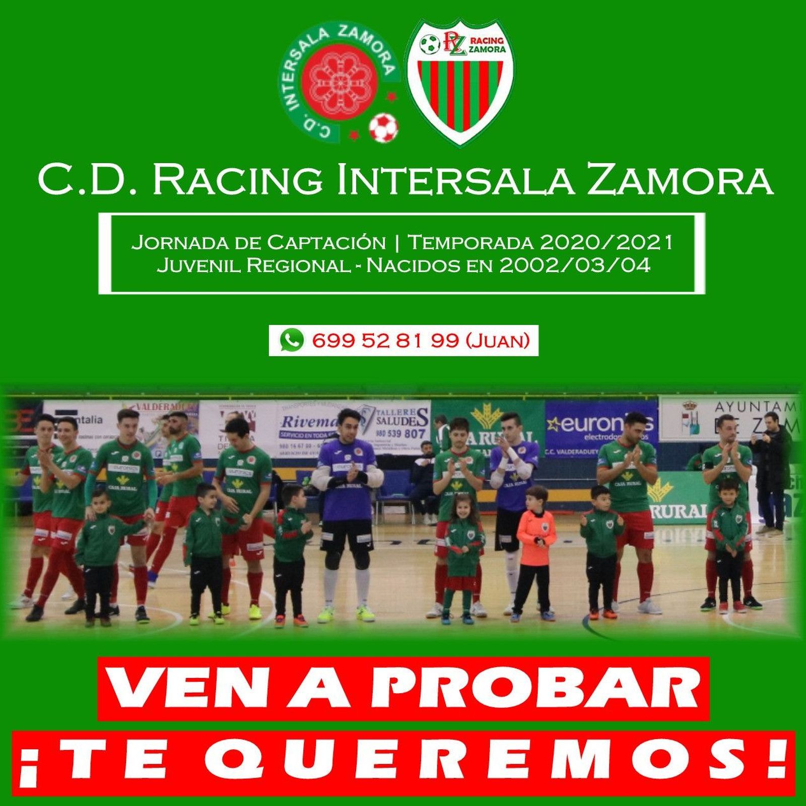 Captacion JuvenilRegional PRENSA