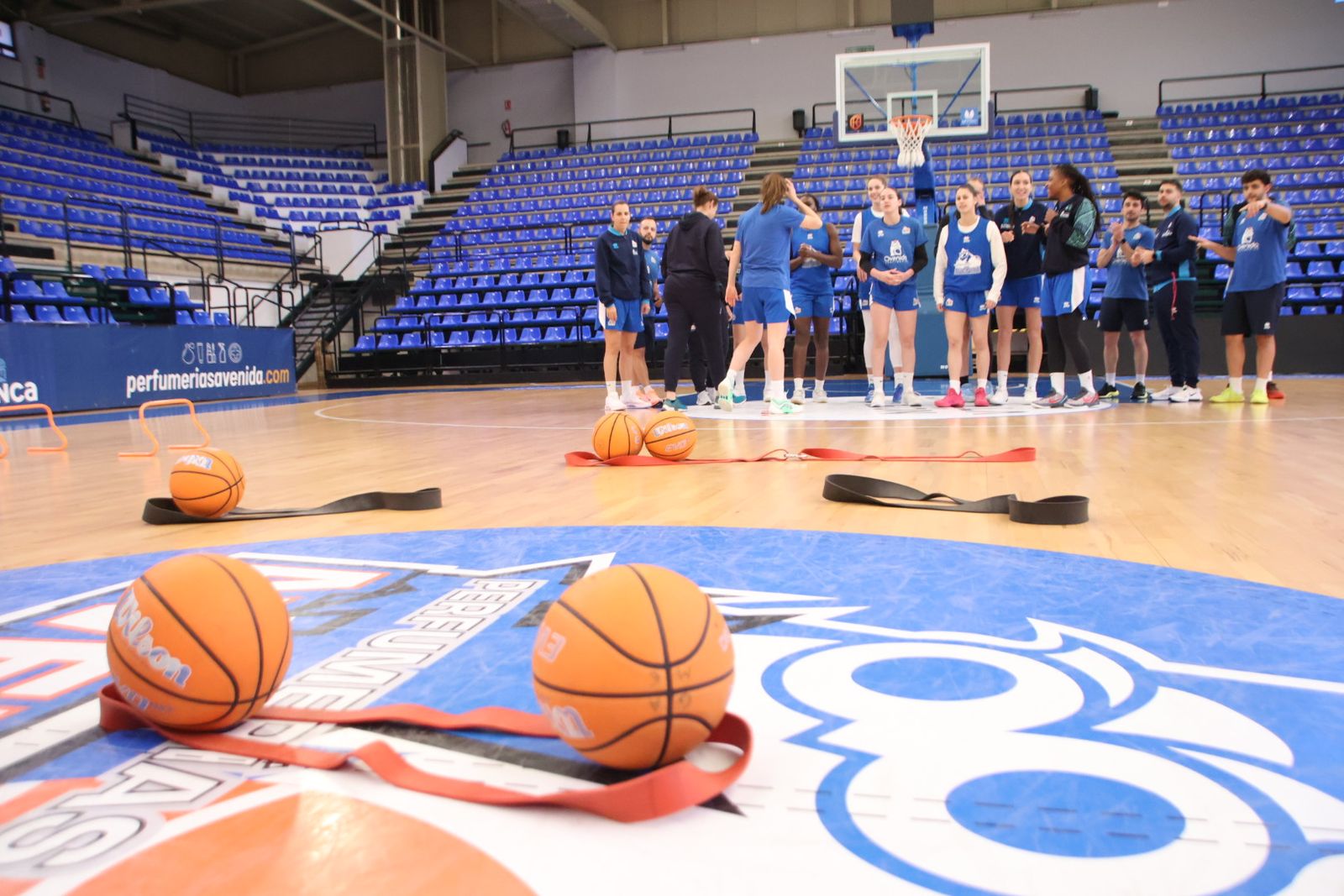 Rueda de prensa con Andrea Vilaró y Anna Montañana