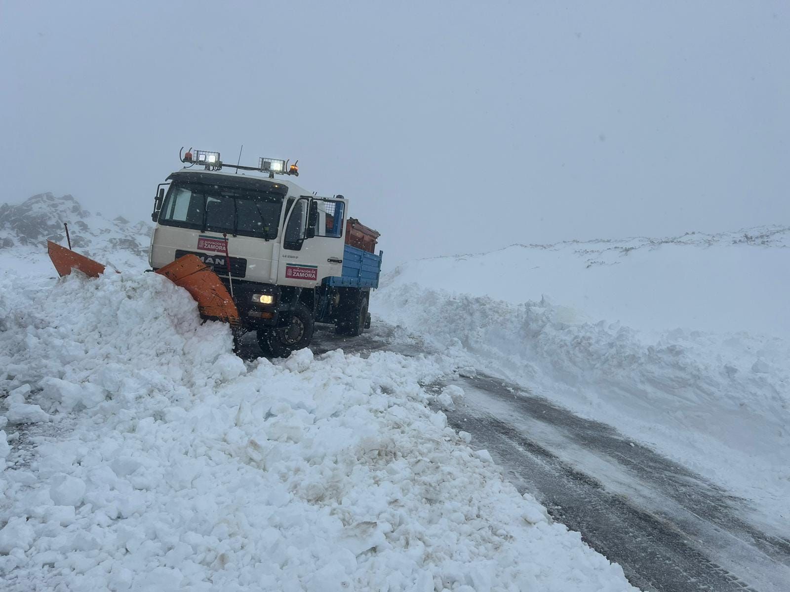 Cortado el Alto de Vizcodillo 