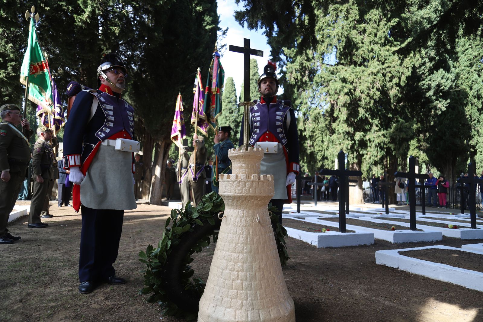 Acto de homenaje a los caídos en el Cementerio de Zamora  Fotos: María Lorenzo