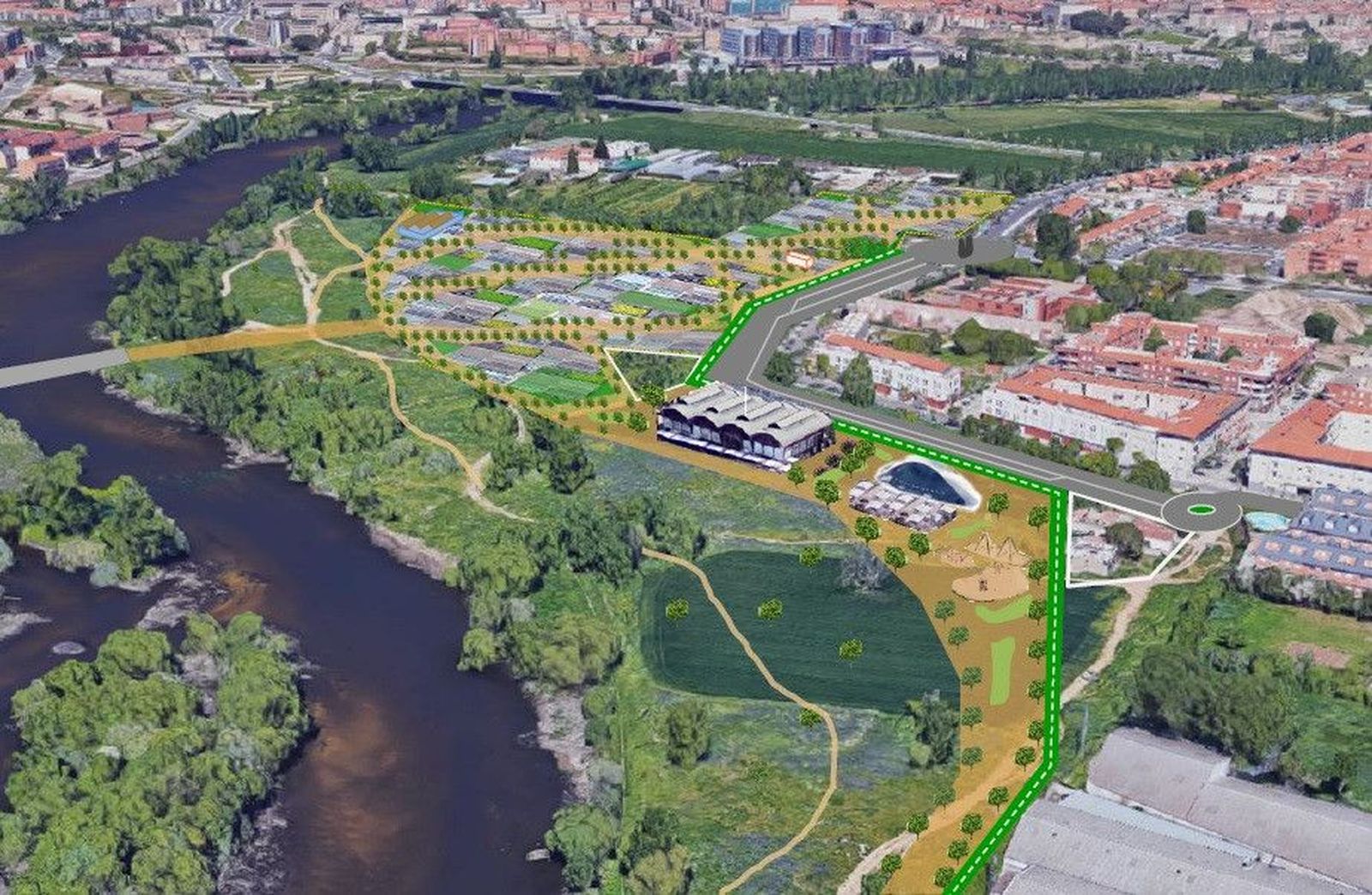 Plano Huertos Urbanos