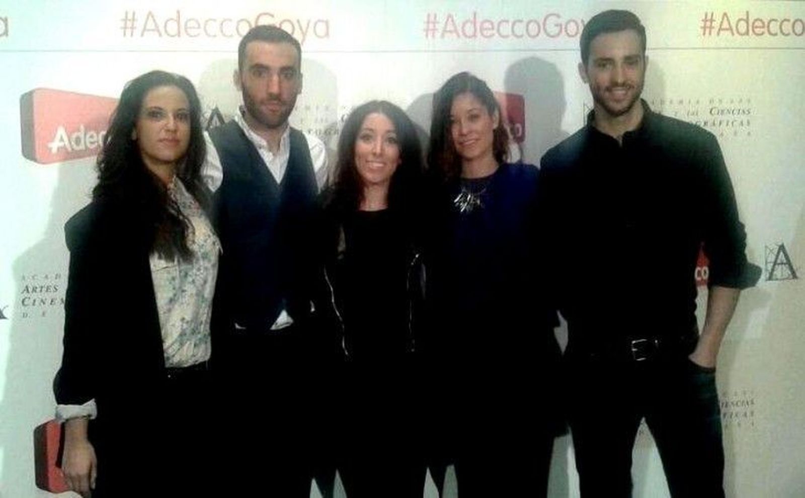 Una salmantina en la entrega de los premios Goya