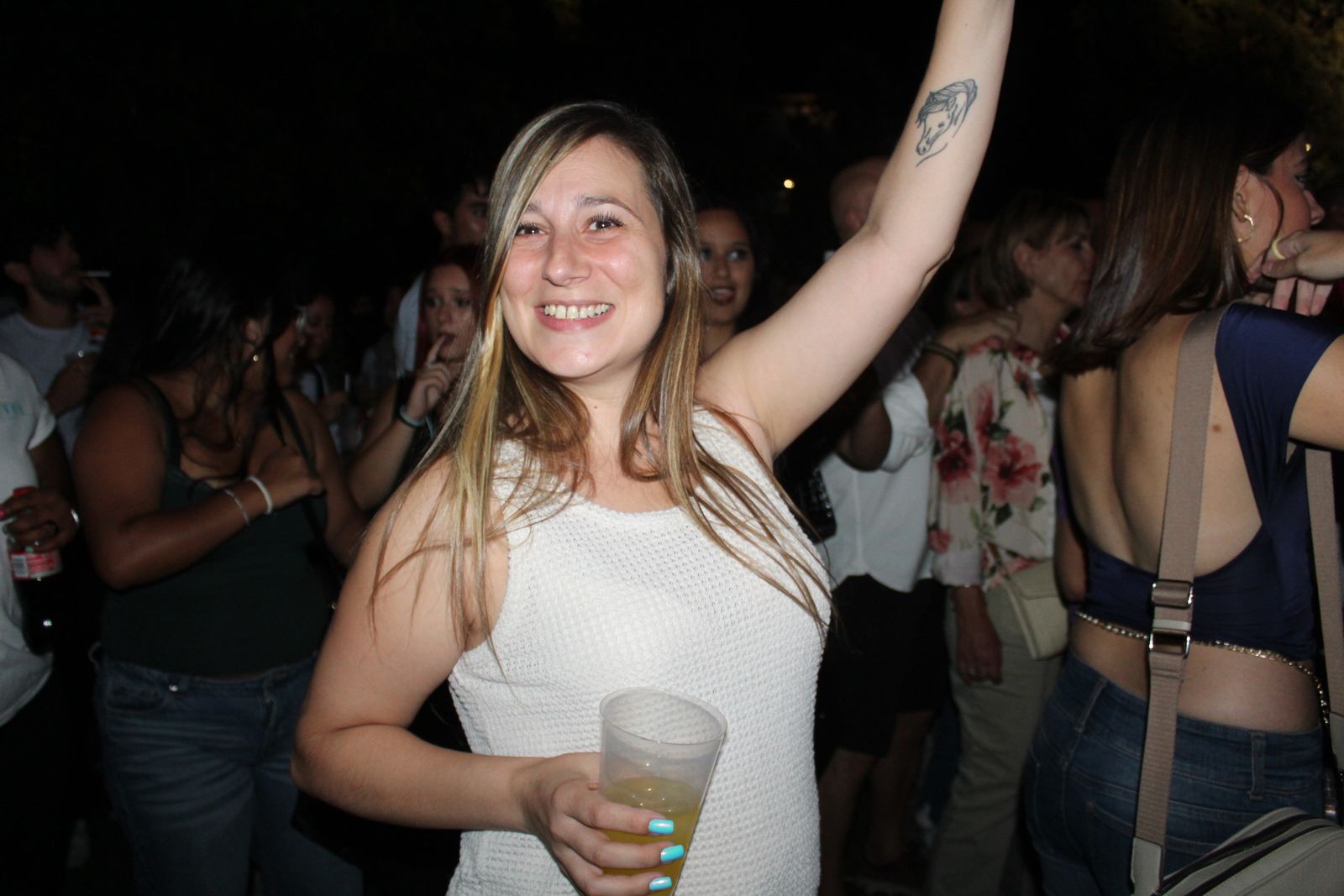 Salamanca de noche, sábado 23 de agosto