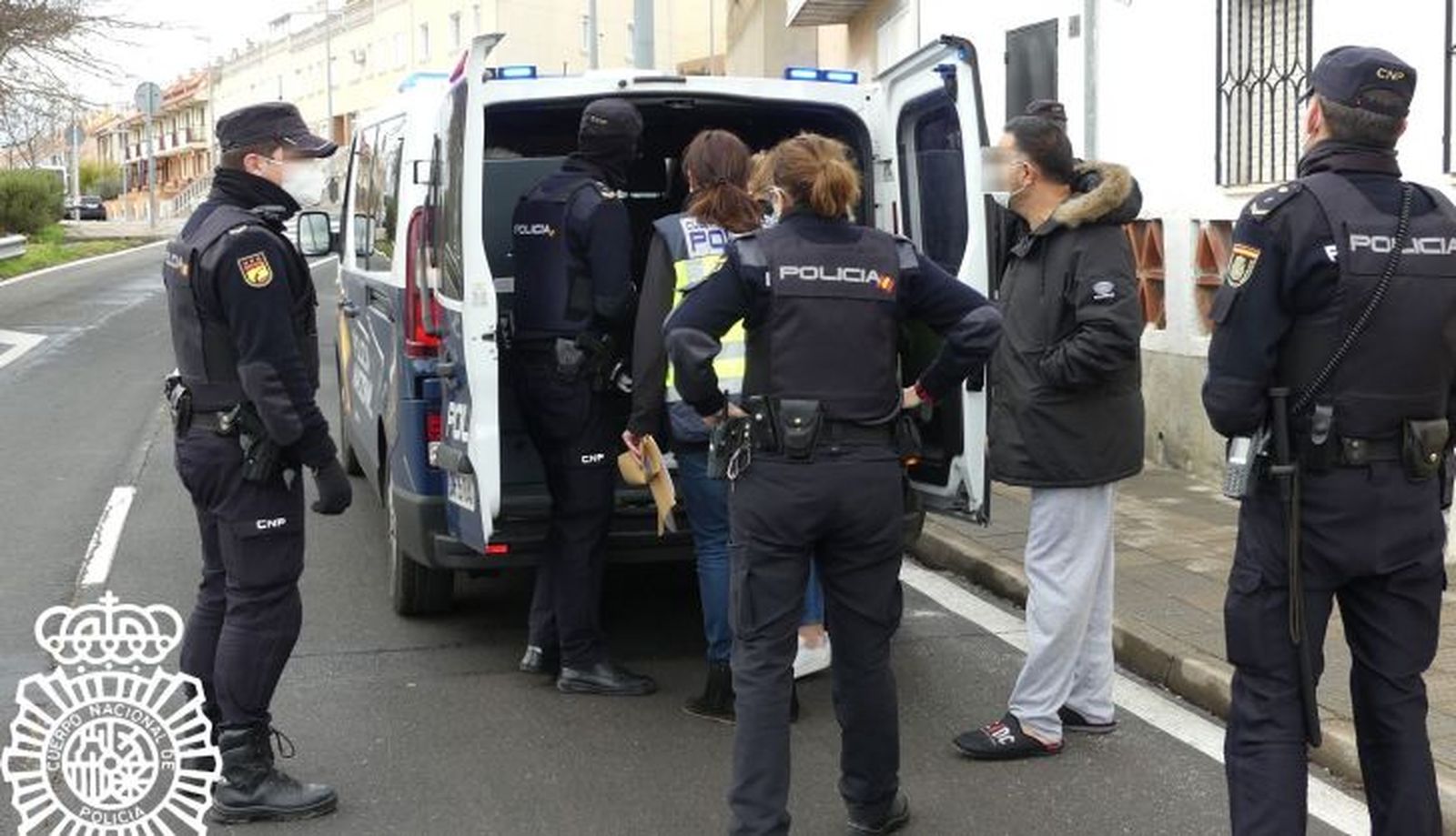 Operación de la Brigada de Extranjería