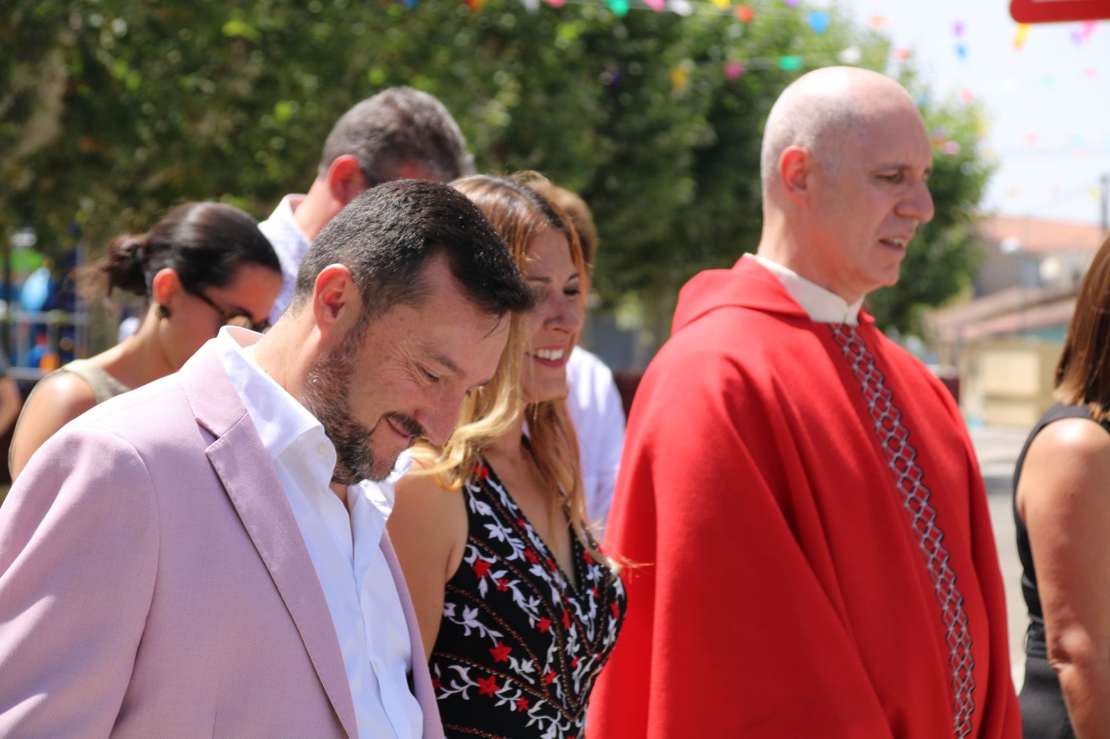 Procesión en honor al Cristo de las Batallas en Castellanos de Moriscos