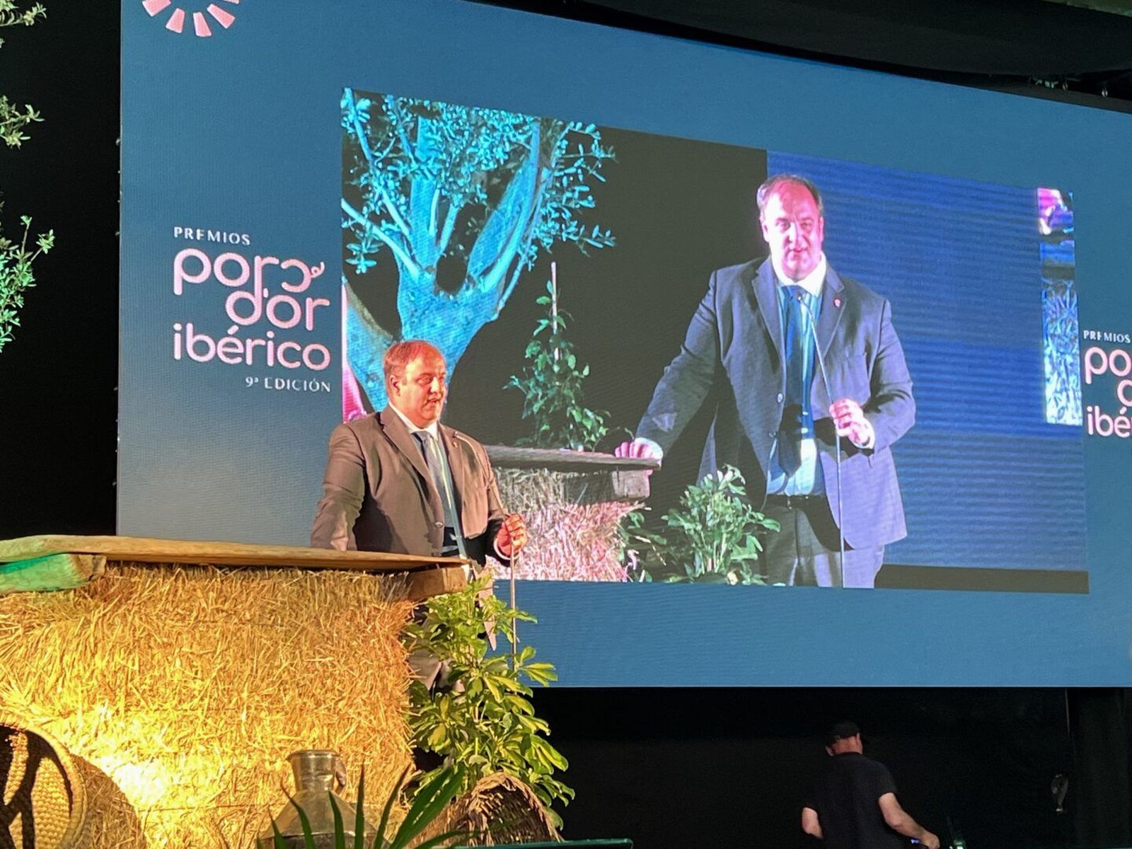 Entrega de los premios nacionales Porc d'Or Ibérico en Guijuelo. Foto Ayuntamiento Guijuelo