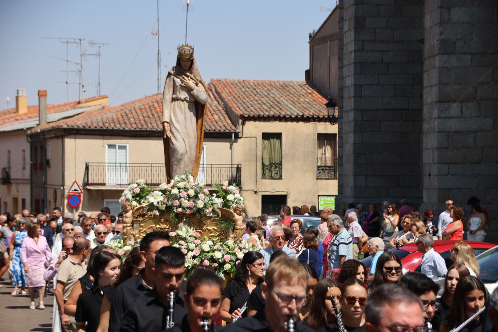Peñaranda misa patrona y procesión