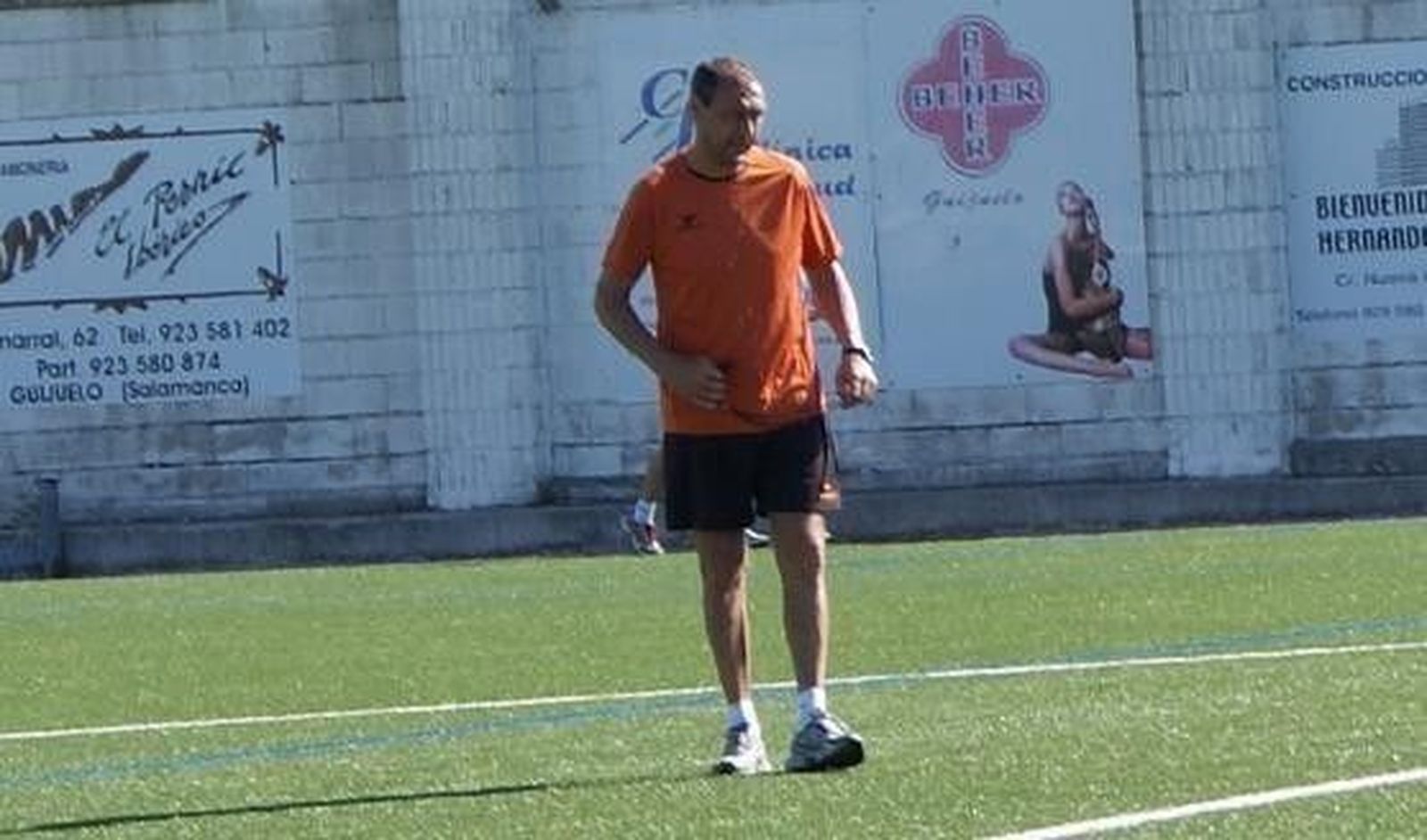 Jaime Moreno, duda para el partido del domingo