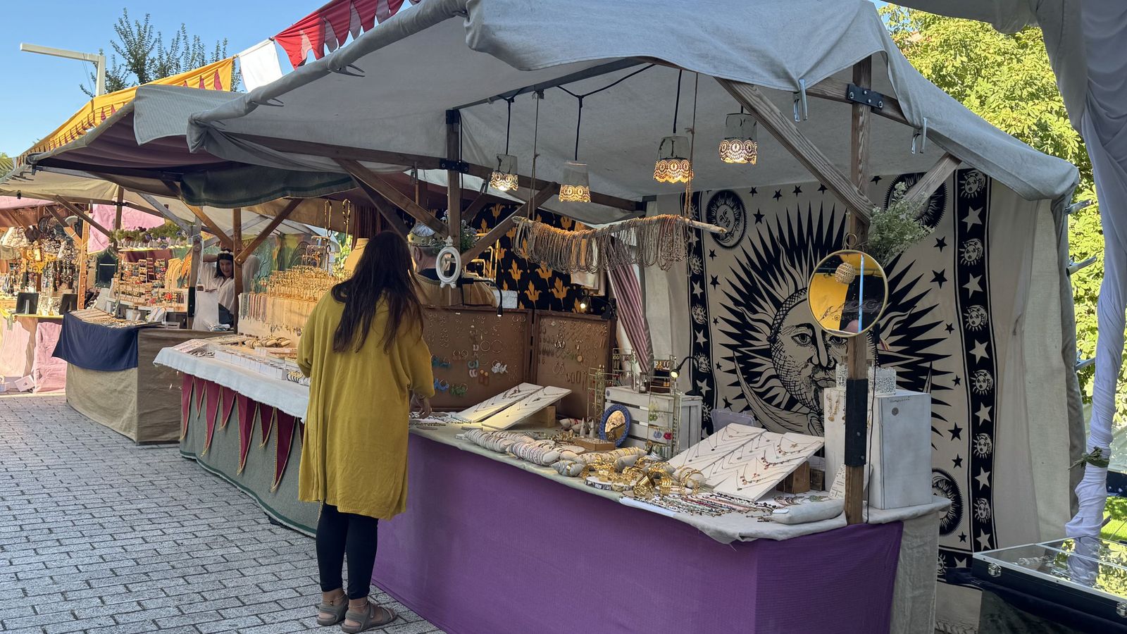 Comienza el mercado medieval en la Vaguada de la Palma