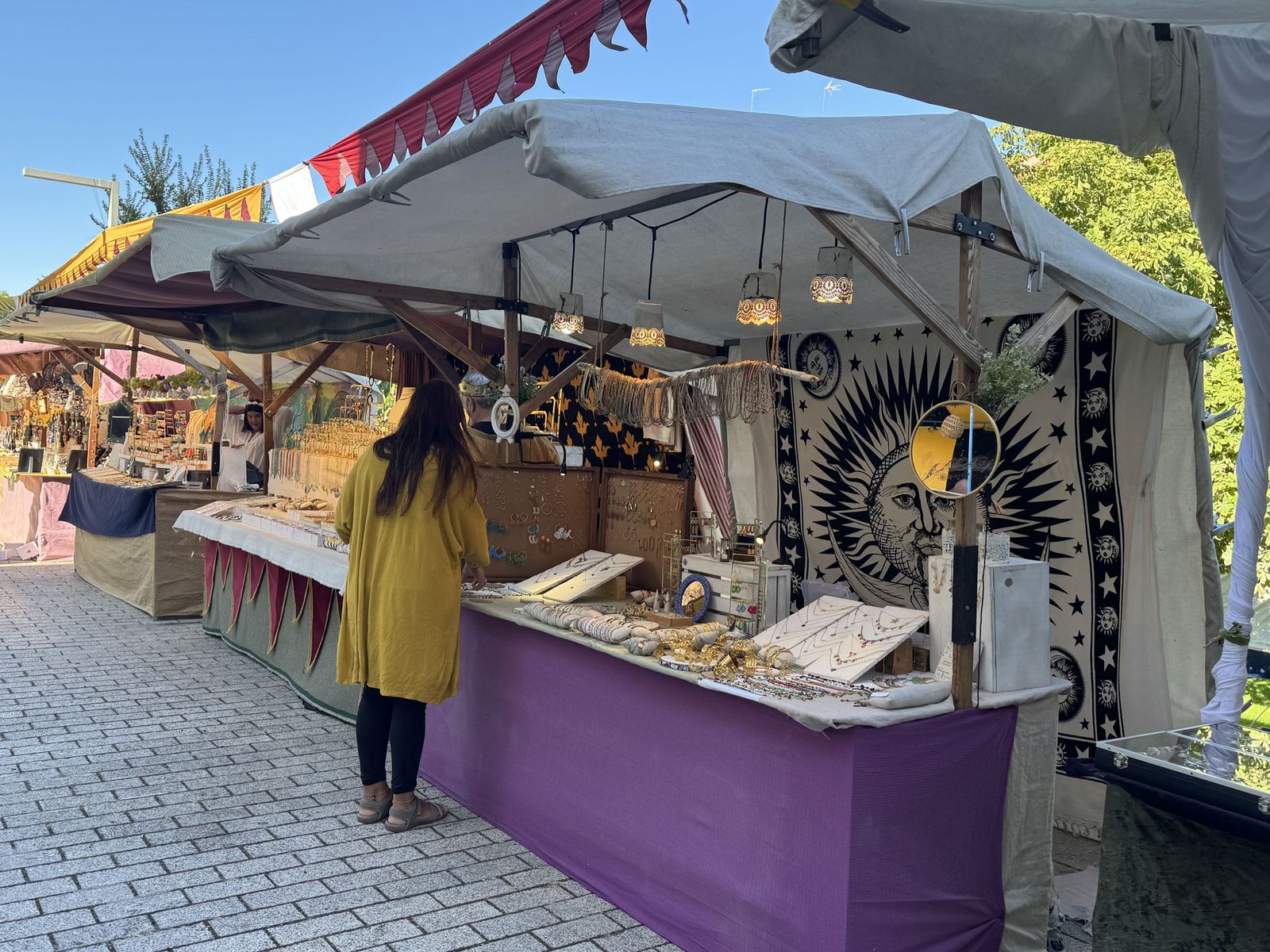 Comienza el mercado medieval en la Vaguada de la Palma