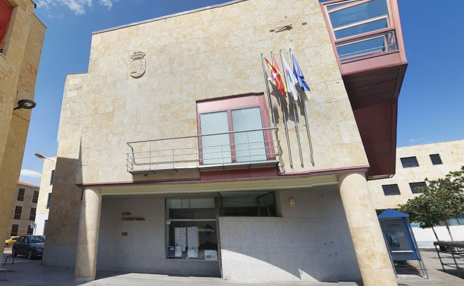 Fachada del Ayuntamiento de Villamayor