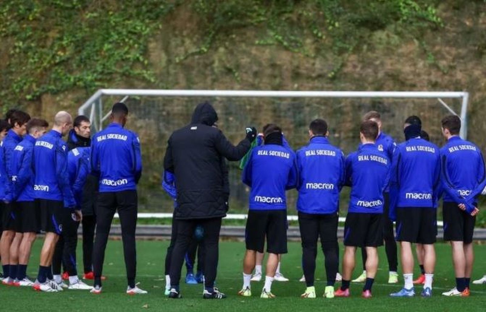 Entrenamiento de la Real Sociedad. Foto: Real Sociedad
