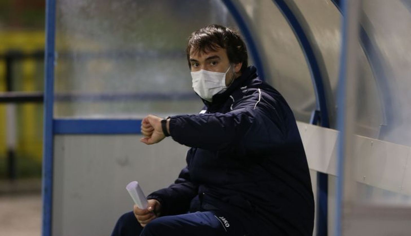 Javier Vicente, entrenador del juvenil del Hergar