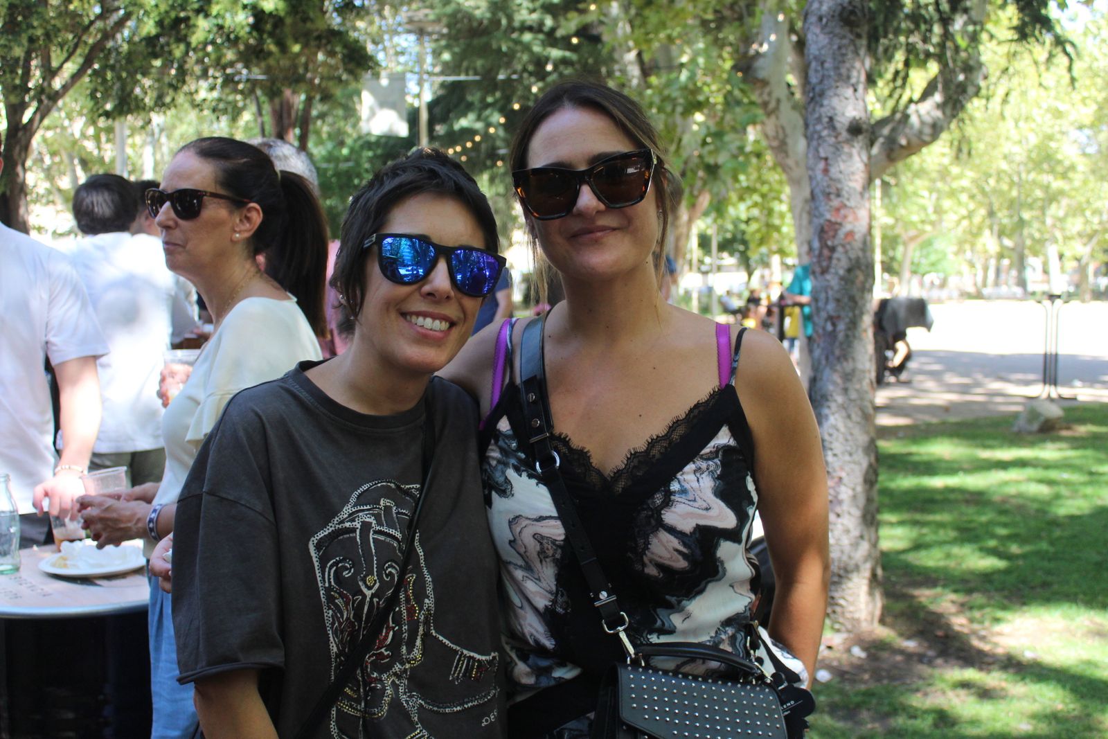 Ambiente en la Feria de Día en el mediodía de este sábado