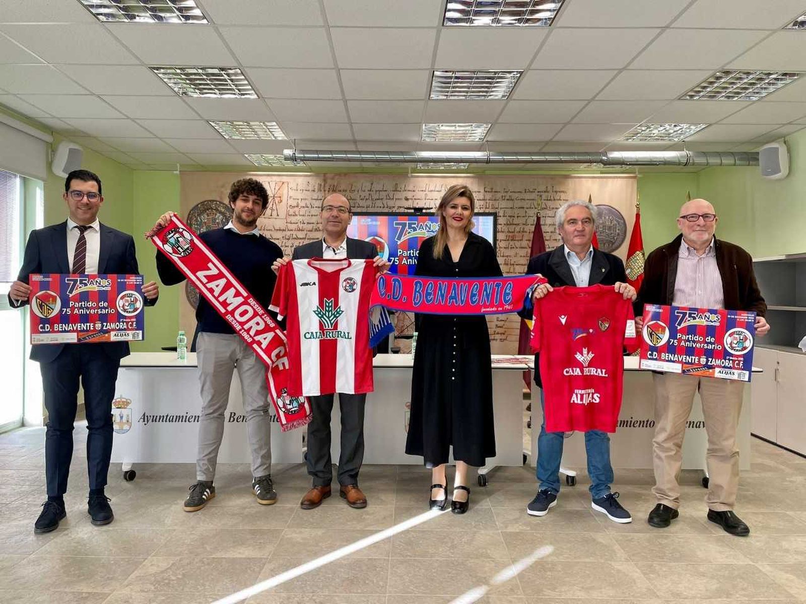 Presentación del encuentro entre el CD Benavente y el Zamora CF