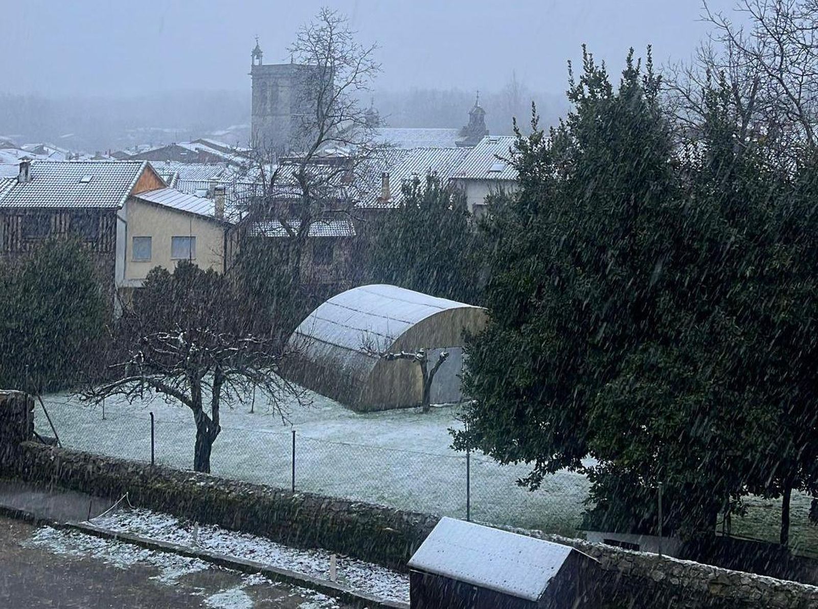 Nevada en La Alberca