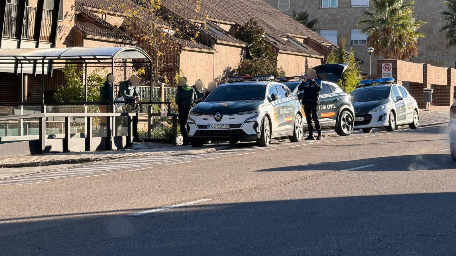 La Policía Local de Villamayor y la Guardia Civil realizan una intervención en Las Canteras de Villamayor tras un herido por arma blanca