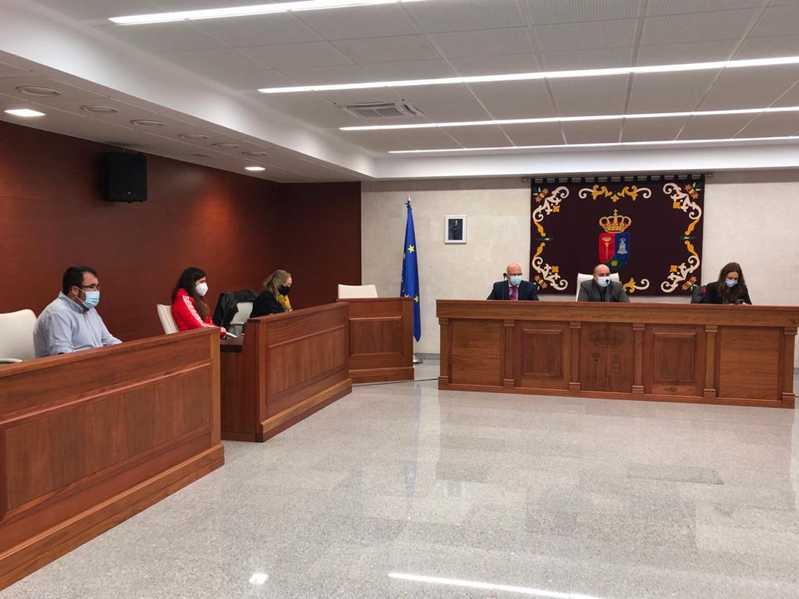 Sesión plenaria en Villares de la Reina