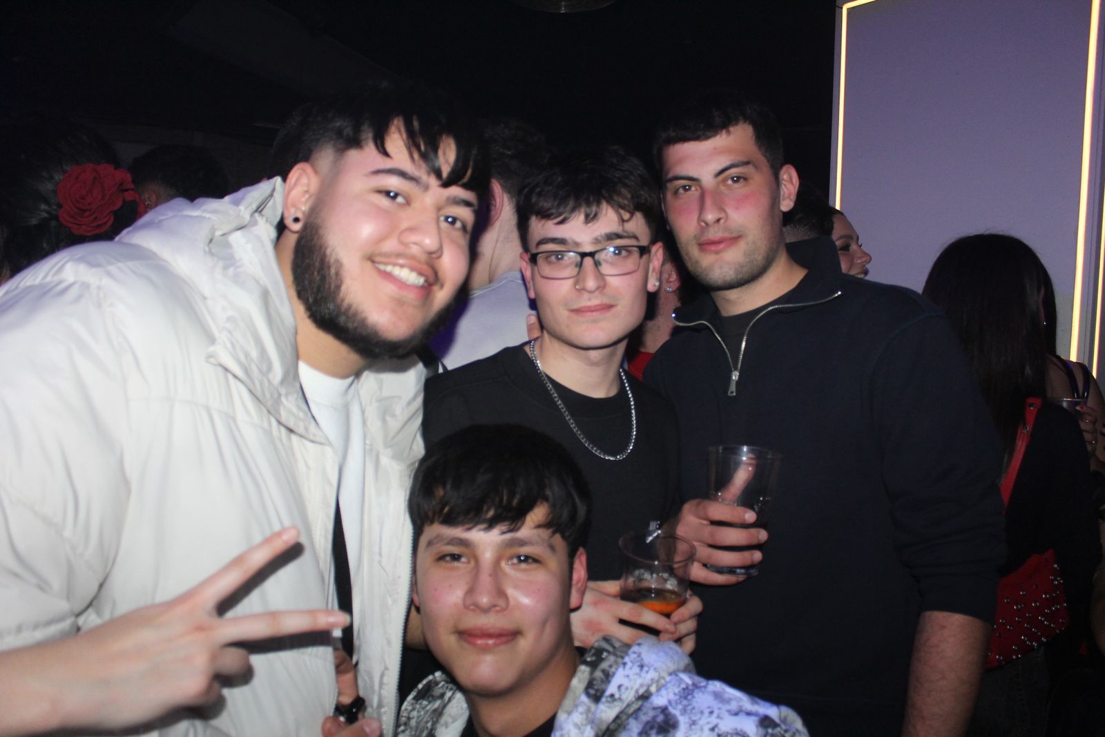 Salamanca de noche, sabado 28 de febrero