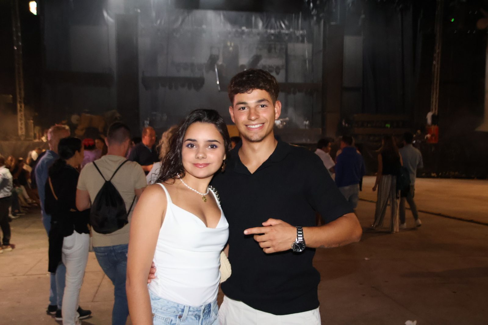Panorama en la plaza Mayor de Guijuelo