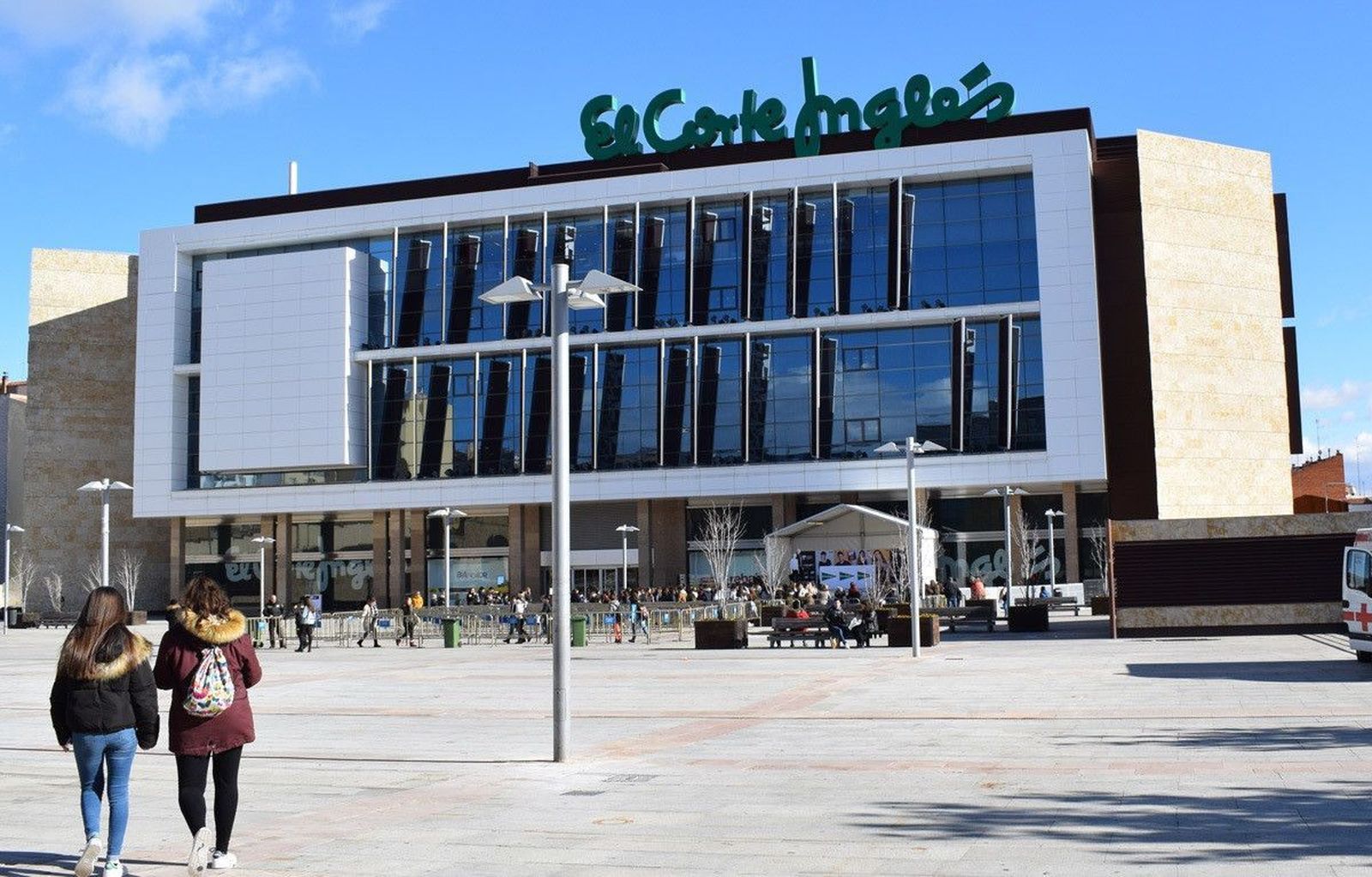 El Corte Inglés de Salamanca, situado en la avenida de María Auxiliadora