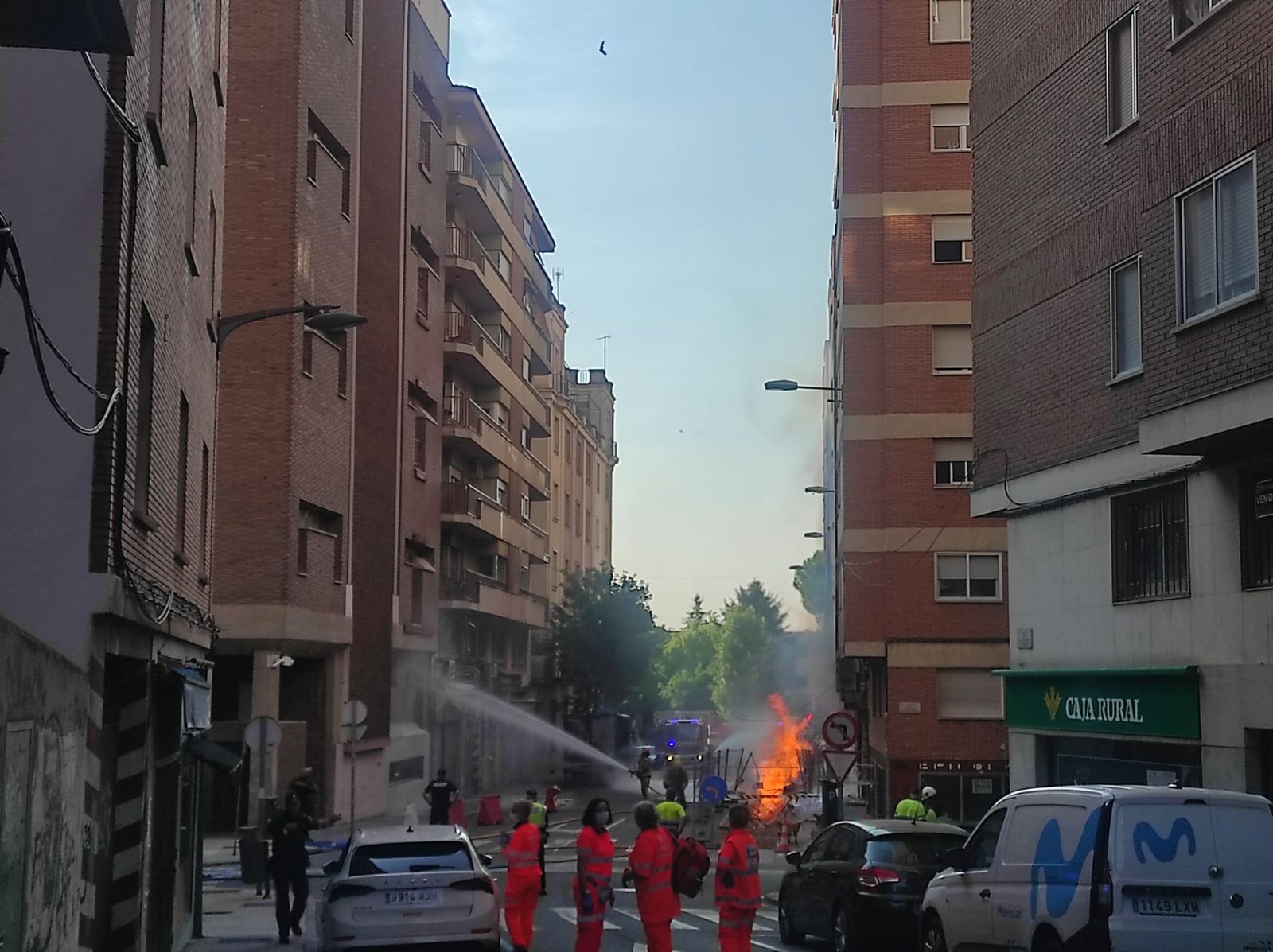 GALERÍA | Así ha sido y se ha vivido la explosión de gas en Zamora