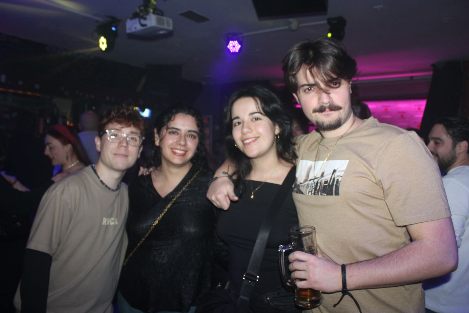 Salamanca de noche, sábado 10 de enero