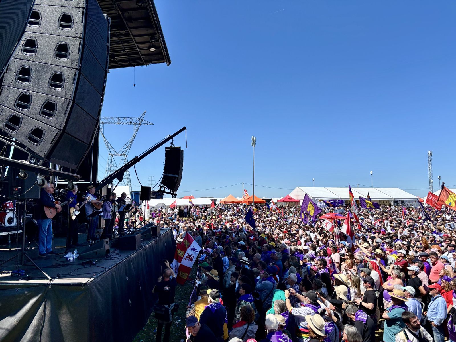 Miriam Chacón  ICAL. Celebración de la fiesta de Castilla y León en Villalar de los Comuneros