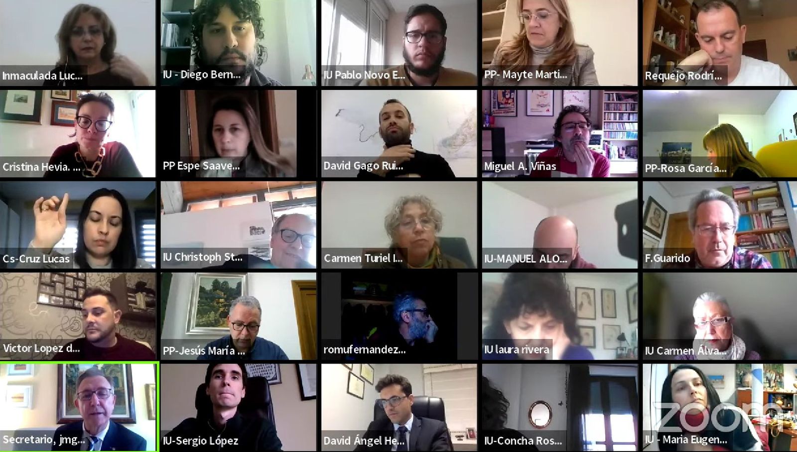 Pleno del Ayuntamiento