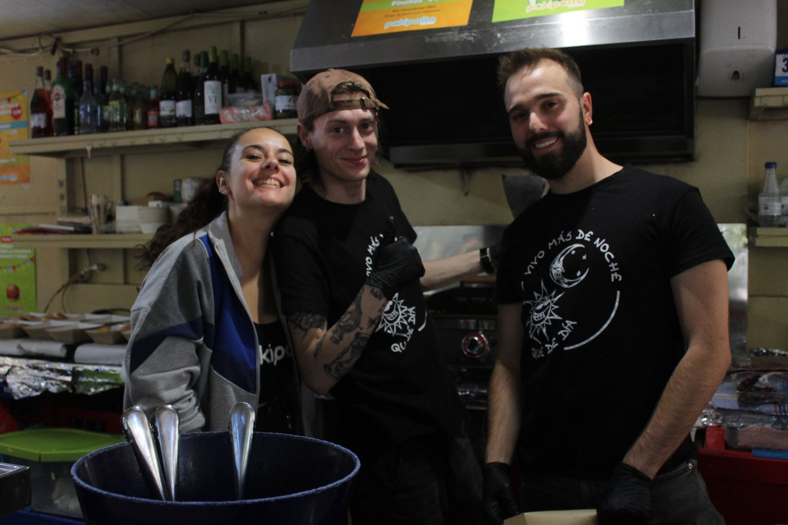 Ambiente en la Feria de Día en el mediodía de este martes