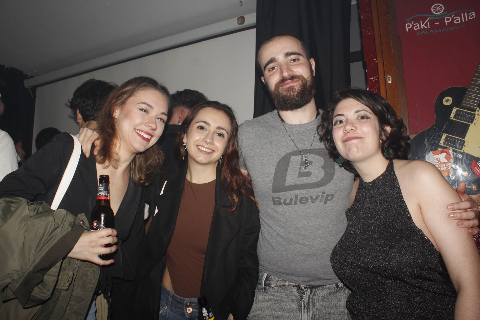 Salamanca de noche, sabado 25 de abril