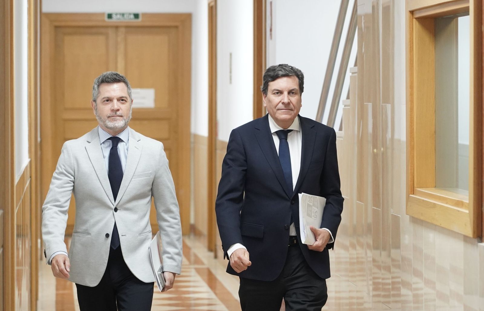 El portavoz y consejero en funciones de EconomÃ­a y Hacienda, Carlos FernÃ¡ndez Carriedo, comparece en rueda de prensa posterior al Consejo de Gobierno.