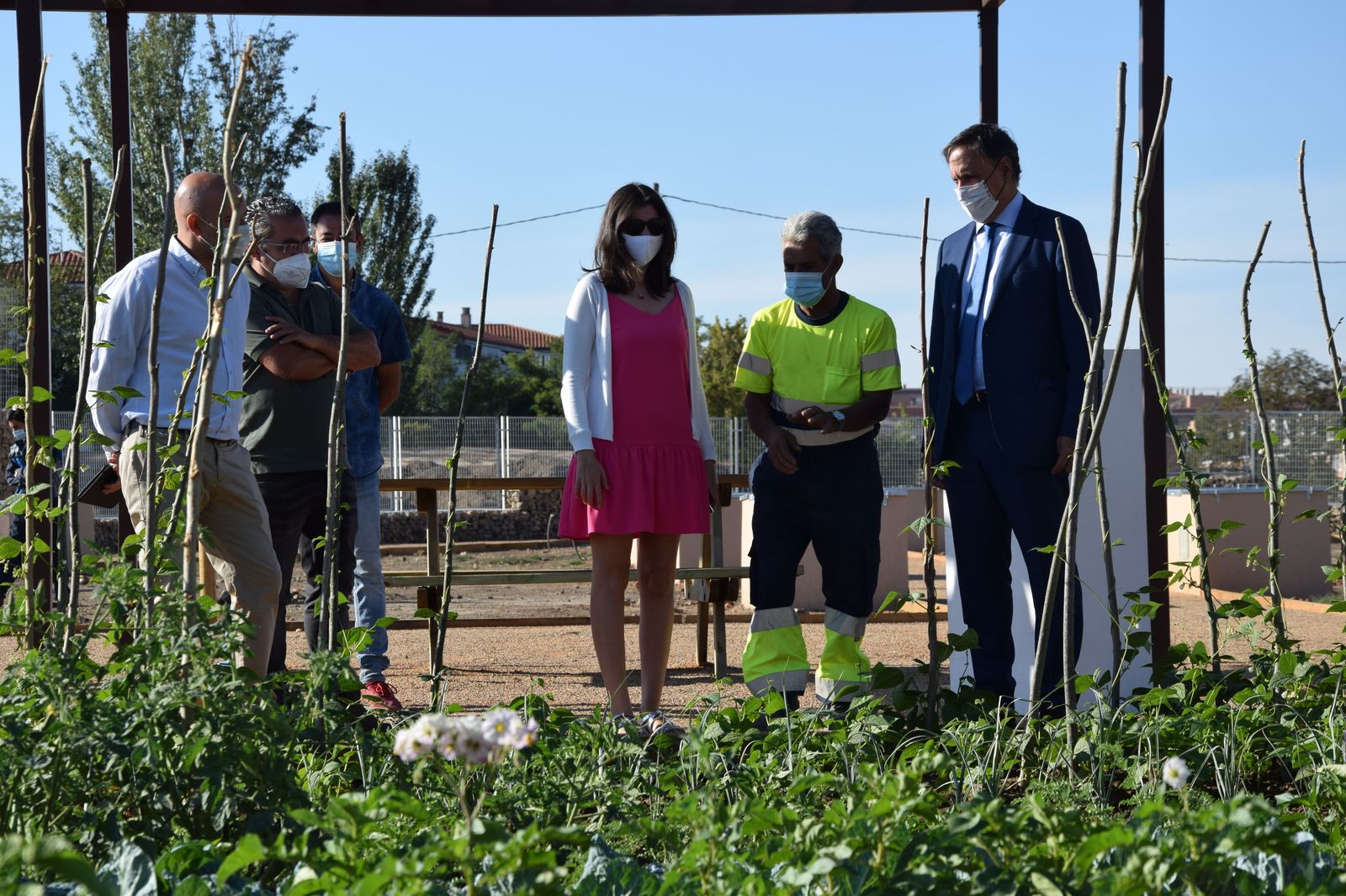 Imagen de archivo de los huertos urbanos ecológicos de Salamanca