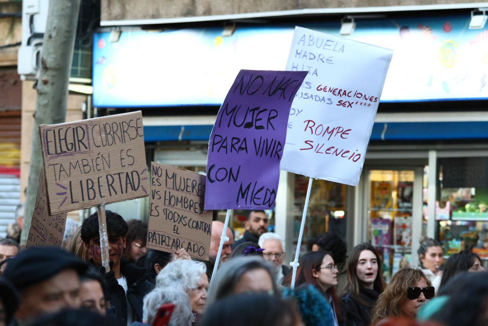 Manifestación por el 8M en Salamanca