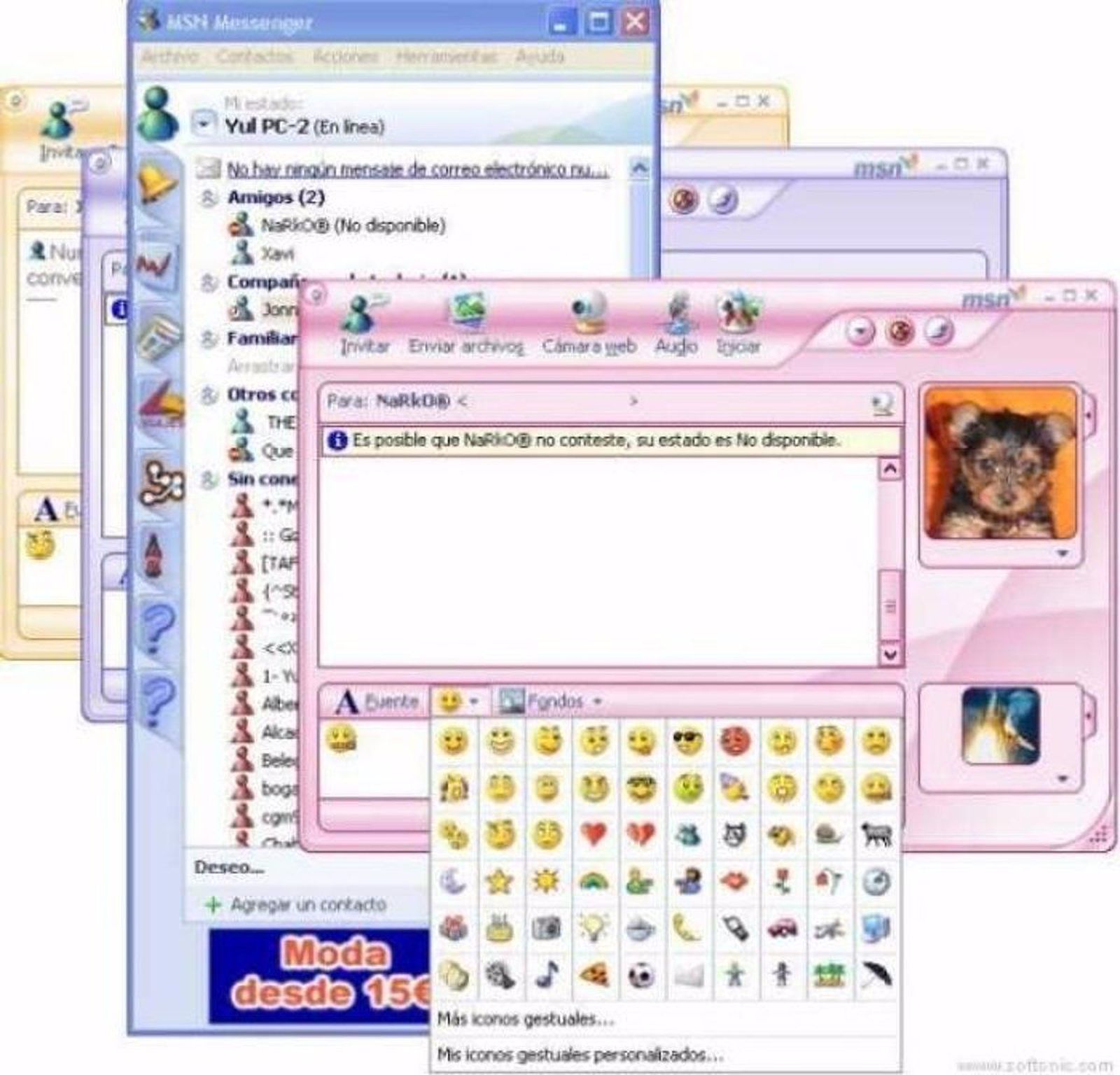 MSN messenger 2. Foto EP