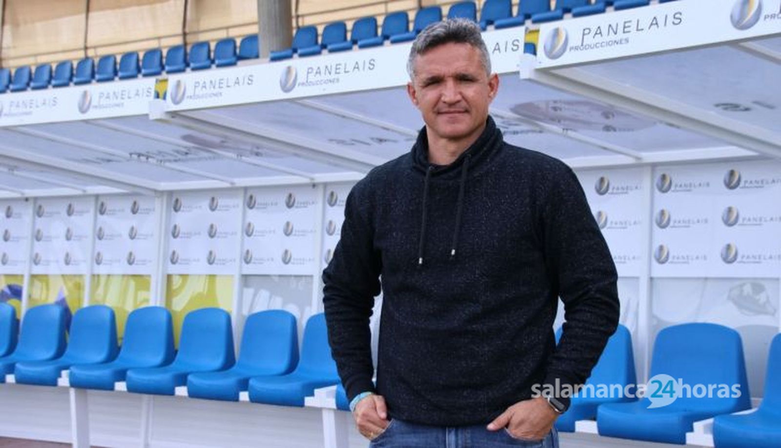 Dani Ponz cumple un año como entrenador de Unionistas | FOTO Andrea M