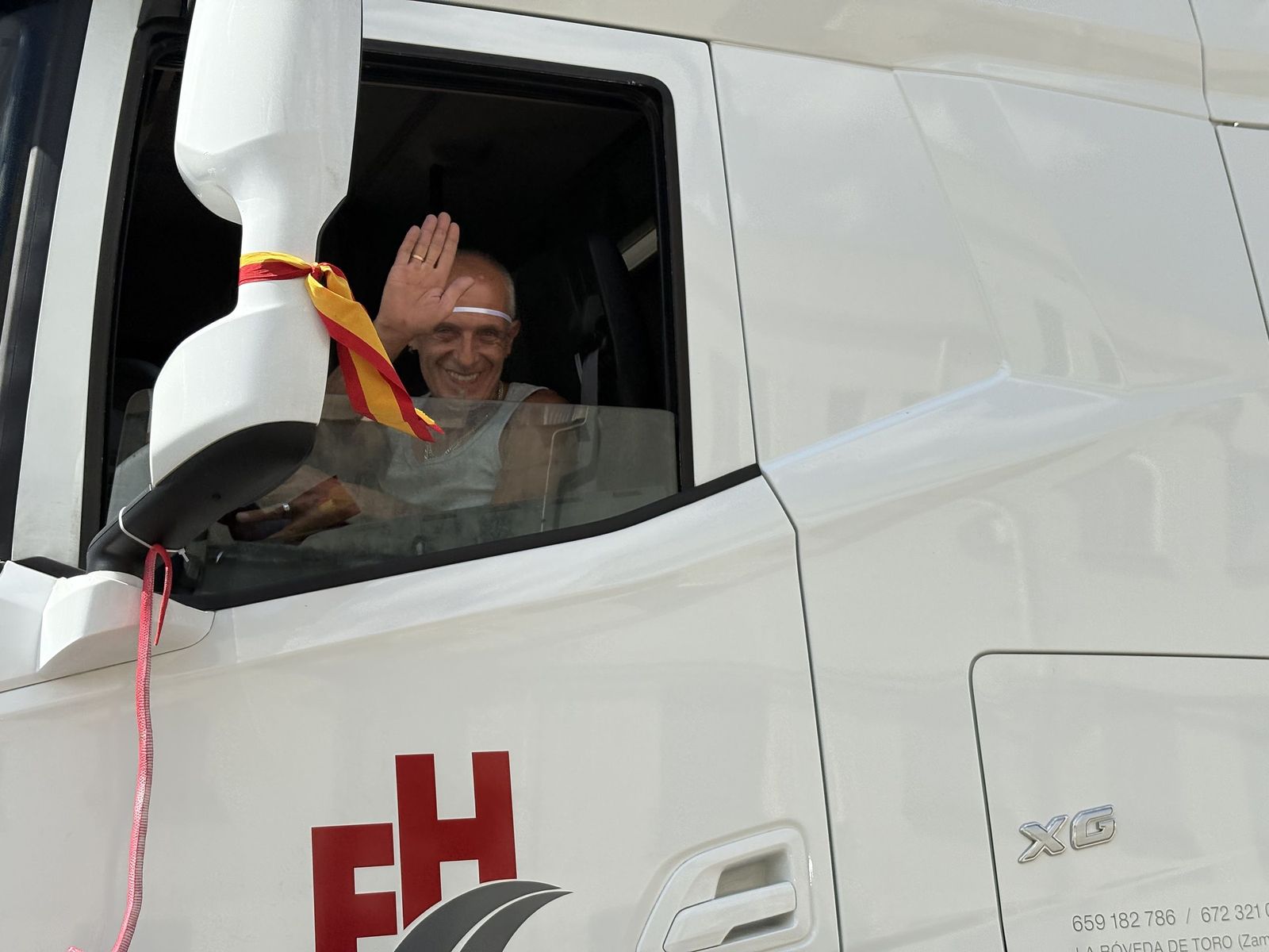 GALERÍA | Los transportistas celebran San Cristobal por las calles de Zamora