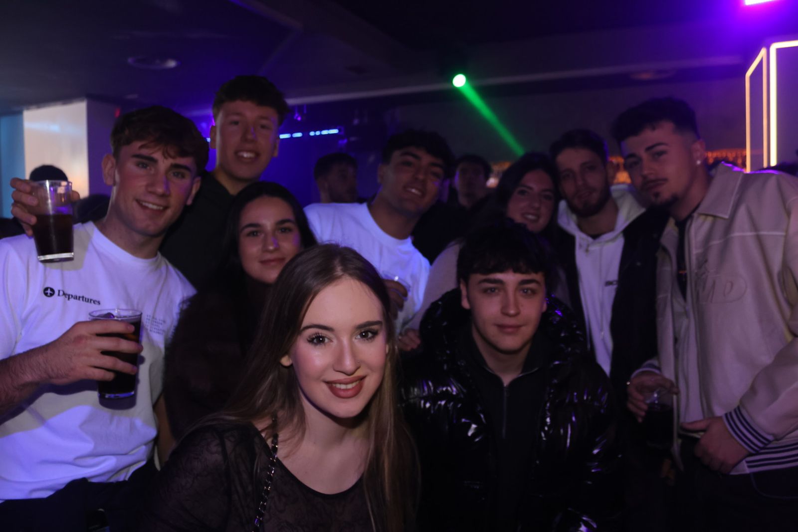 Salamanca de noche, sábado 17 de enero