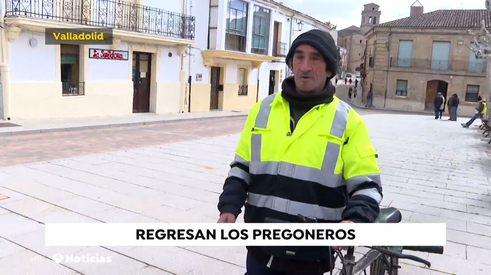 El pregonero de Fuentesaúco en Antena 3