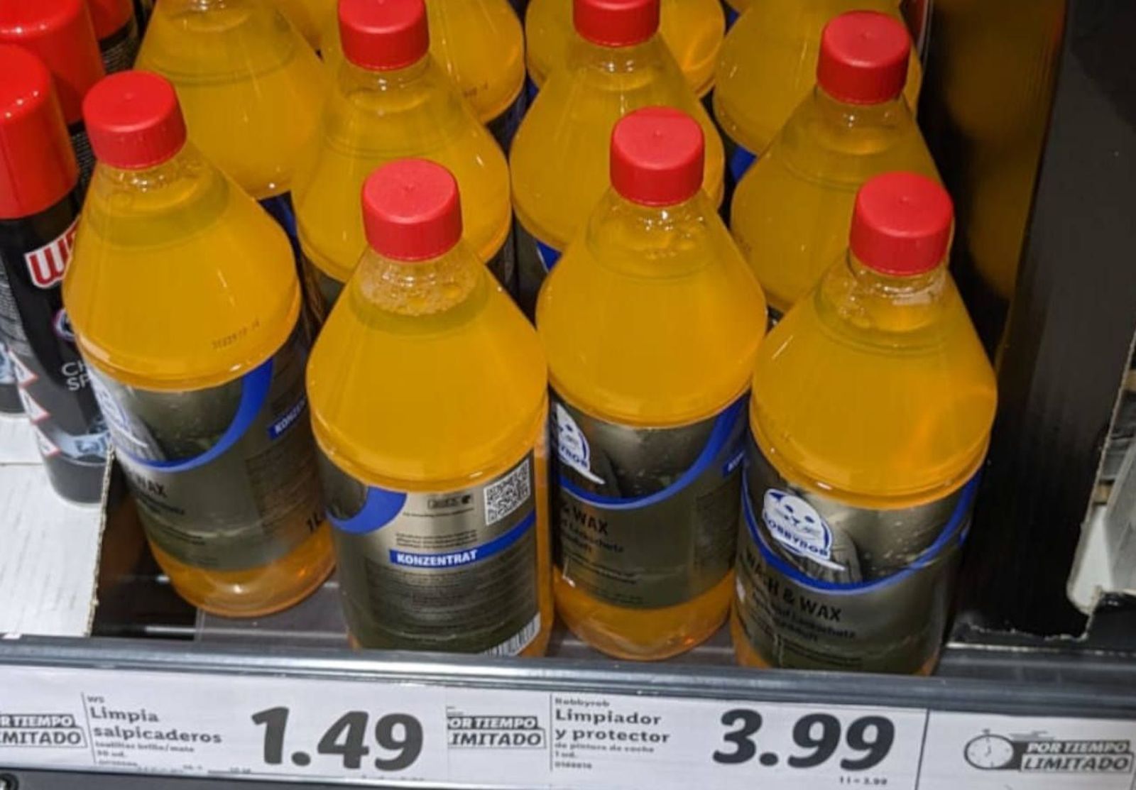 Limpiador con esencia de albaricoque Lidl