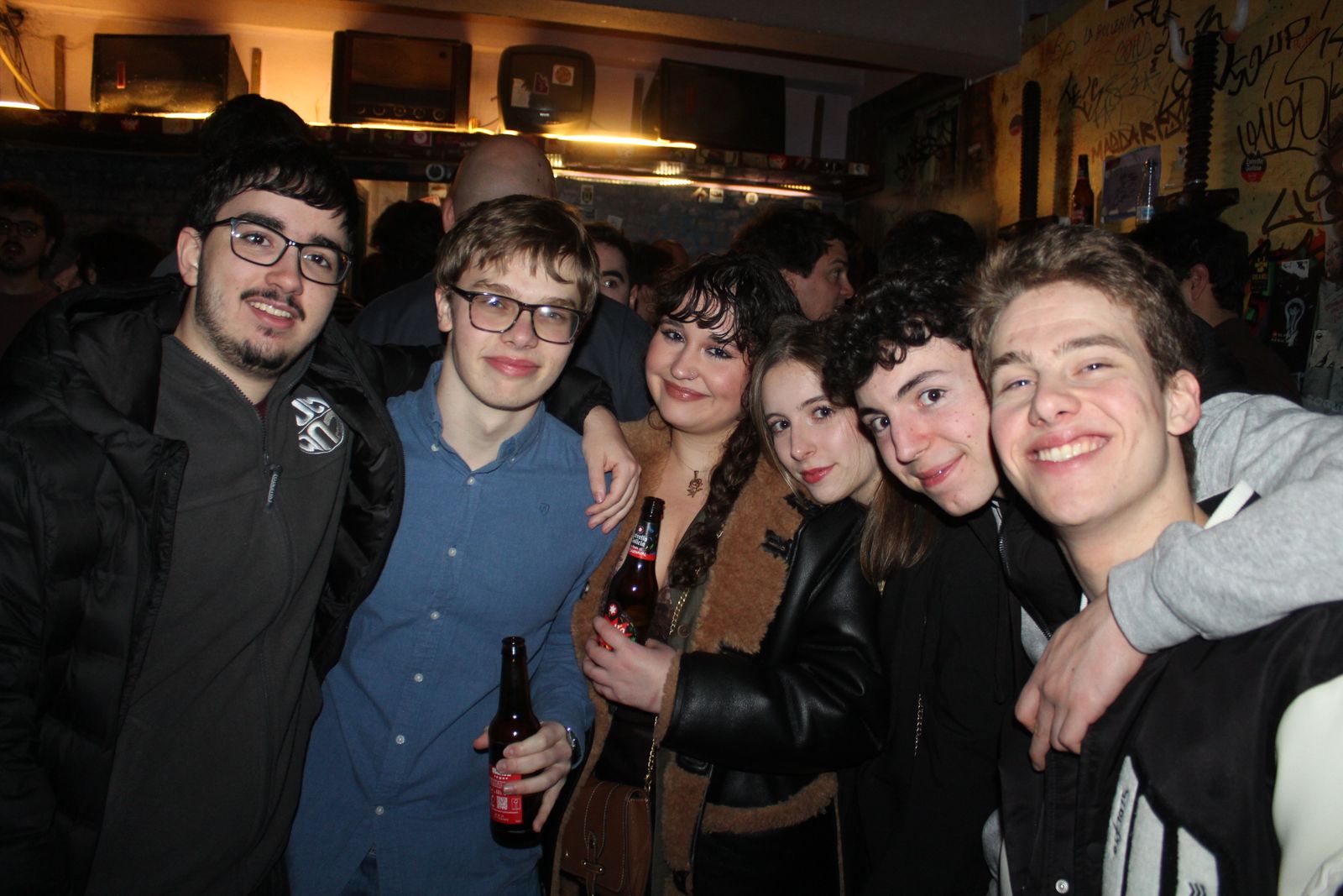Salamanca de noche, sabado 28 de febrero