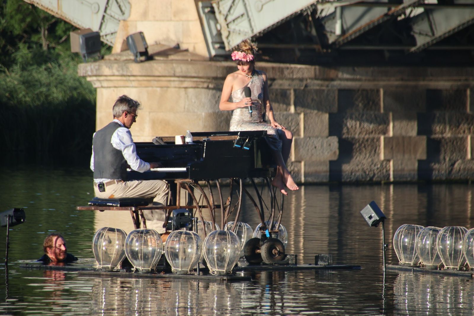 Concierto de piano sobre el río Tormes